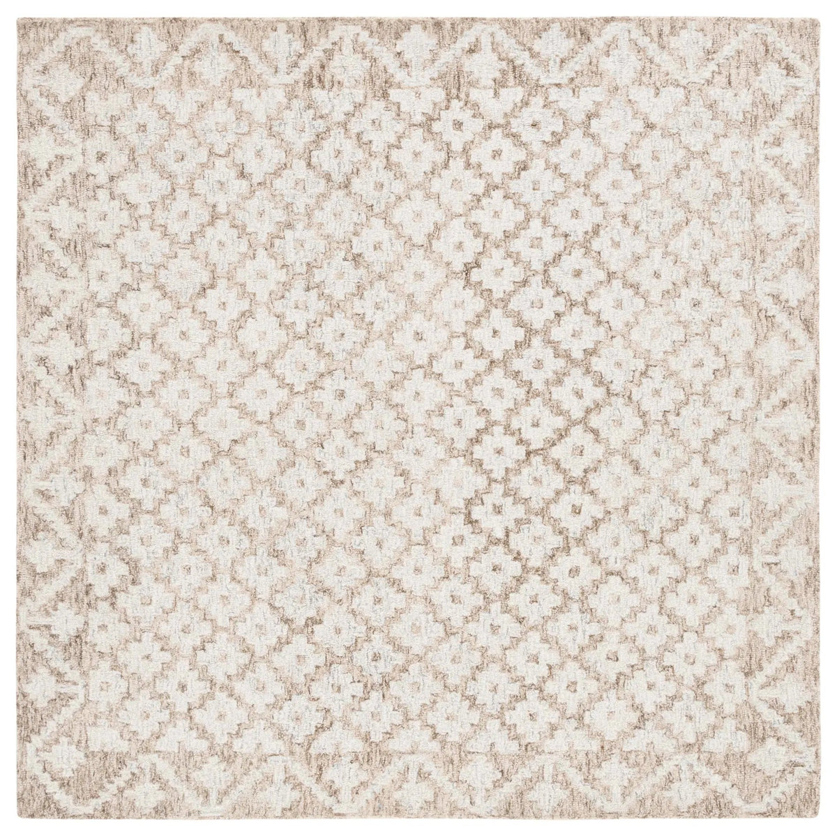Safavieh Metro 6'-0" x 6'-0" Rug in Beige / Sage