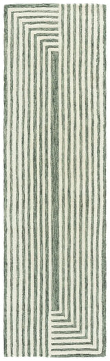 Safavieh Metro 2'-3" x 8'-0" Rug in Green / Ivory