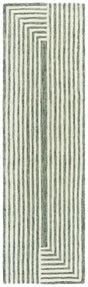 Safavieh Metro 2'-3" x 8'-0" Rug in Green / Ivory