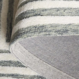 Safavieh Metro 2'-3" x 8'-0" Rug in Green / Ivory