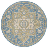 Safavieh Metro 6'-0" x 6'-0" Rug in Blue / Beige