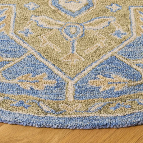 Safavieh Metro 6'-0" x 6'-0" Rug in Blue / Beige