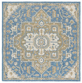Safavieh Metro 6'-0" x 6'-0" Rug in Blue / Beige
