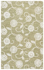 Safavieh Metro 4'-0" x 6'-0" Rug in Green / Ivory