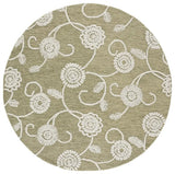 Safavieh Metro 6'-0" x 6'-0" Rug in Green / Ivory