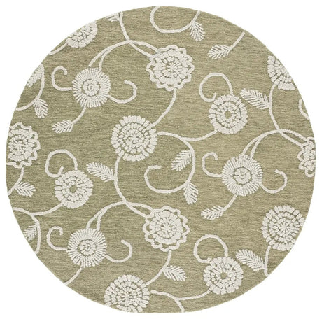 Safavieh Metro 6'-0" x 6'-0" Rug in Green / Ivory