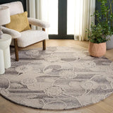 Safavieh Metro 6'-0" x 6'-0" Rug in Grey / Ivory