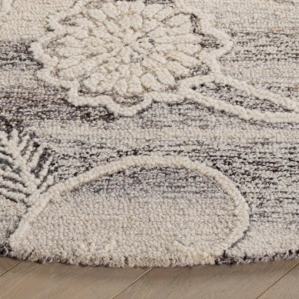 Safavieh Metro 6'-0" x 6'-0" Rug in Grey / Ivory