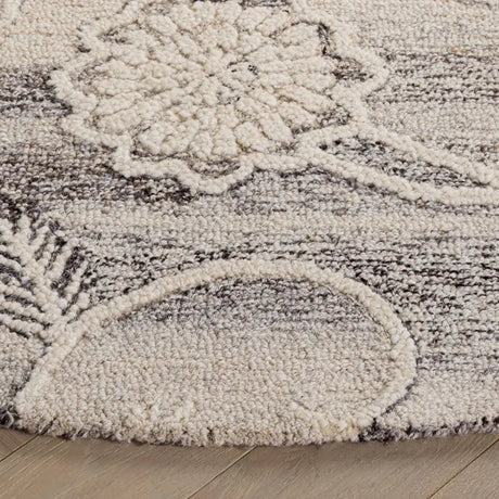 Safavieh Metro 6'-0" x 6'-0" Rug in Grey / Ivory