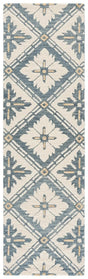 Safavieh Metro 2'-3" x 8'-0" Rug in Blue / Ivory