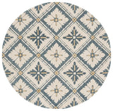 Safavieh Metro 6'-0" x 6'-0" Rug in Blue / Ivory