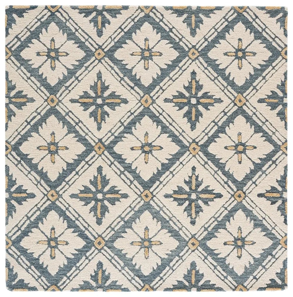 Safavieh Metro 6'-0" x 6'-0" Rug in Blue / Ivory