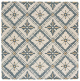 Safavieh Metro 6'-0" x 6'-0" Rug in Blue / Ivory