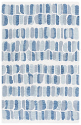 Safavieh Metro 4'-0" x 6'-0" Rug in Blue / Ivory