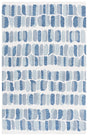 Safavieh Metro 4'-0" x 6'-0" Rug in Blue / Ivory