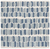 Safavieh Metro 6'-0" x 6'-0" Rug in Blue / Ivory