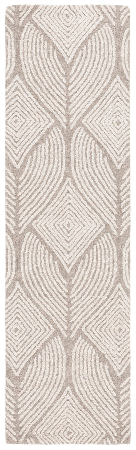 Safavieh Metro Met425B Beige/Grey Rug.