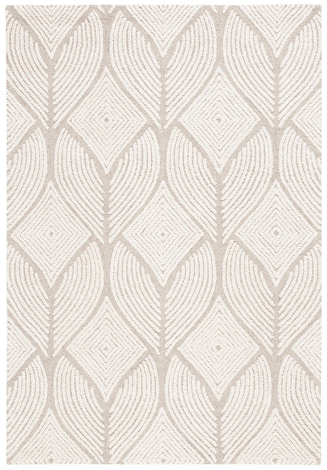 Safavieh Metro Met425B Beige/Grey Rug.