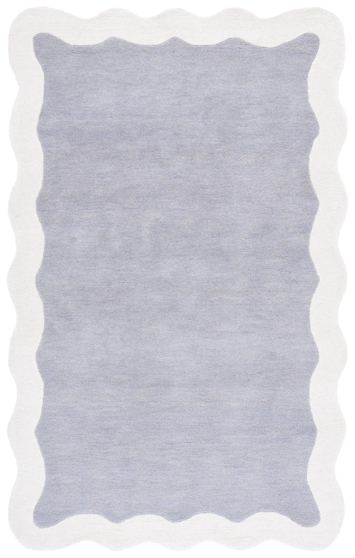 Safavieh Metro 4'-0" x 6'-0" Rug in Grey / Ivory