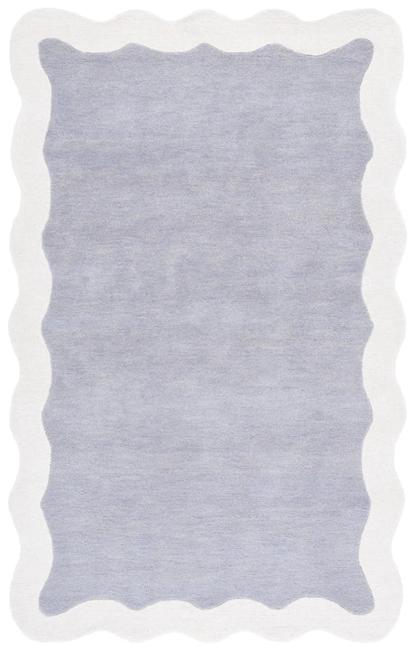 Safavieh Metro 4'-0" x 6'-0" Rug in Grey / Ivory