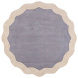 Safavieh Metro 6'-0" x 6'-0" Rug in Grey / Ivory
