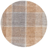 Safavieh Metro 6'-0" x 6'-0" Rug in Light Brown / Blue