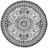 Safavieh Metro 6'-0" x 6'-0" Rug in Ivory / Navy