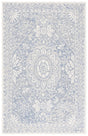 Safavieh Metro 4'-0" x 6'-0" Rug in Blue / Ivory