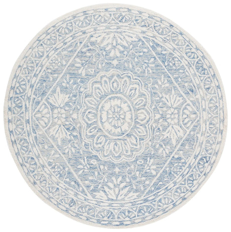 Safavieh Metro 6'-0" x 6'-0" Rug in Blue / Ivory
