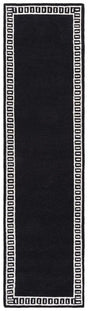 Safavieh Metro 2'-3" x 9'-0" Rug in Charcoal / Ivory