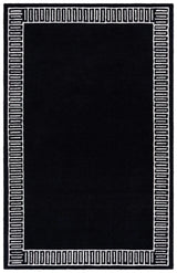 Safavieh Metro 4'-0" x 6'-0" Rug in Charcoal / Ivory
