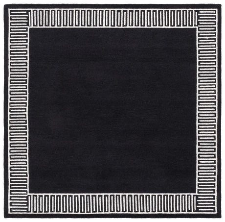 Safavieh Metro 6'-0" x 6'-0" Rug in Charcoal / Ivory