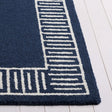 Safavieh Metro 2'-3" x 9'-0" Rug in Blue / Ivory