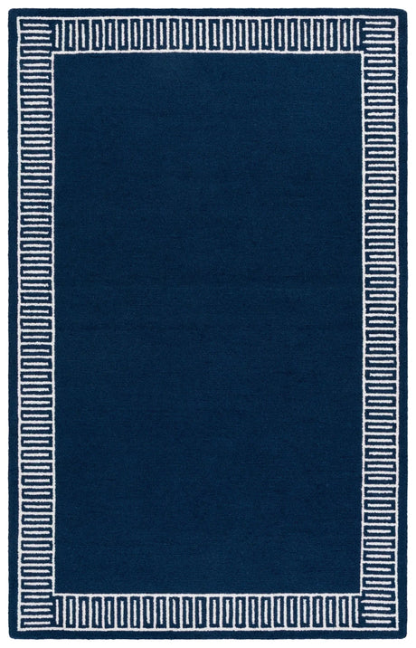 Safavieh Metro 4'-0" x 6'-0" Rug in Blue / Ivory