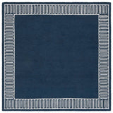 Safavieh Metro 6'-0" x 6'-0" Rug in Blue / Ivory