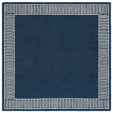 Safavieh Metro 6'-0" x 6'-0" Rug in Blue / Ivory