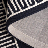 Safavieh Metro 2'-3" x 9'-0" Rug in Navy / Ivory