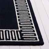 Safavieh Metro 2'-3" x 9'-0" Rug in Navy / Ivory