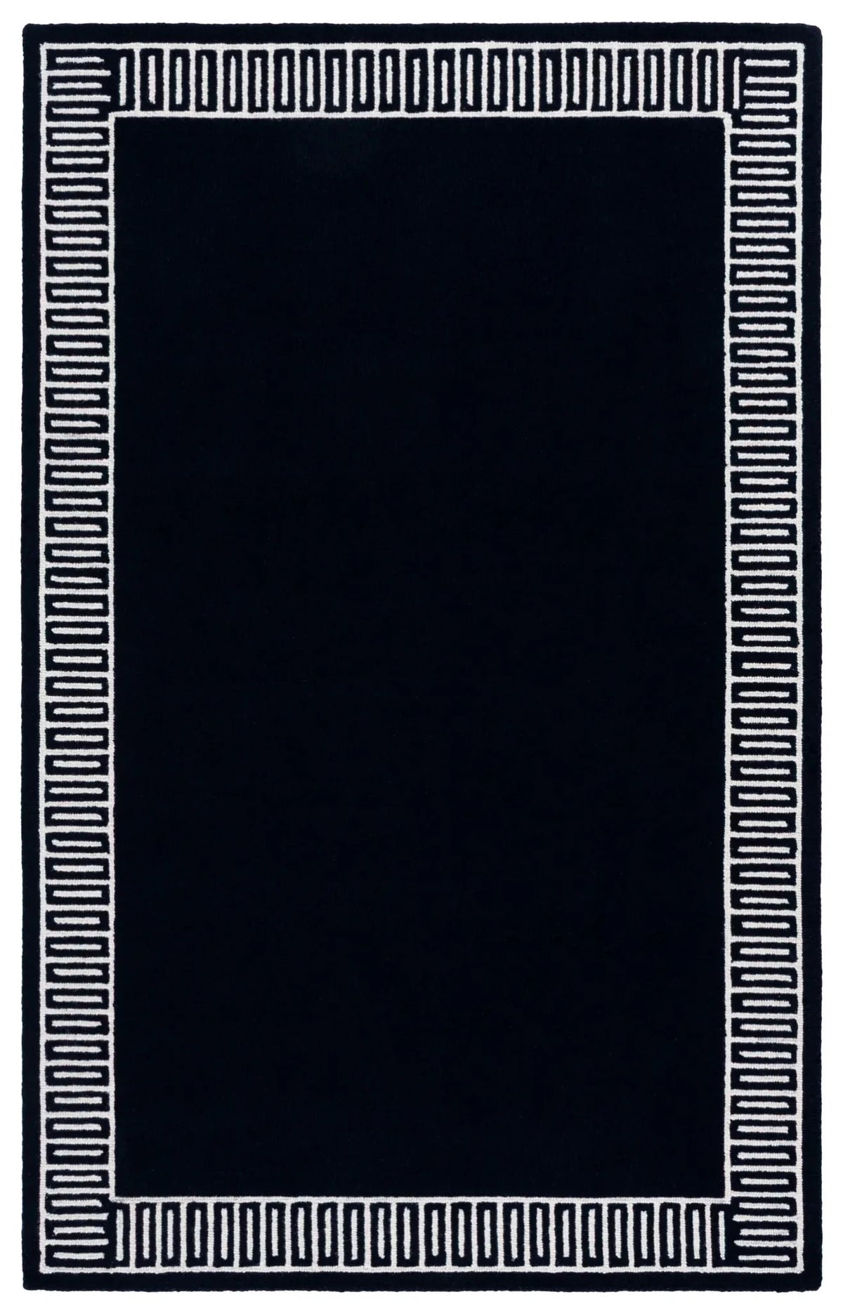 Safavieh Metro 4'-0" x 6'-0" Rug in Navy / Ivory