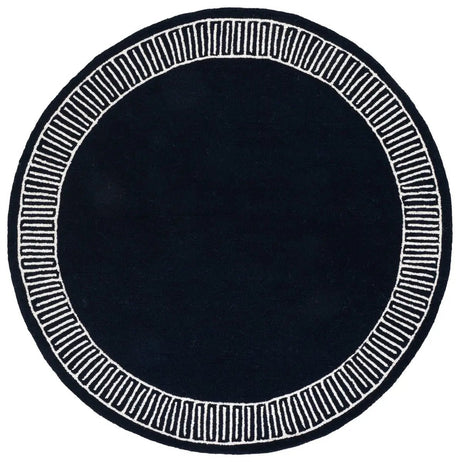 Safavieh Metro 6'-0" x 6'-0" Rug in Navy / Ivory
