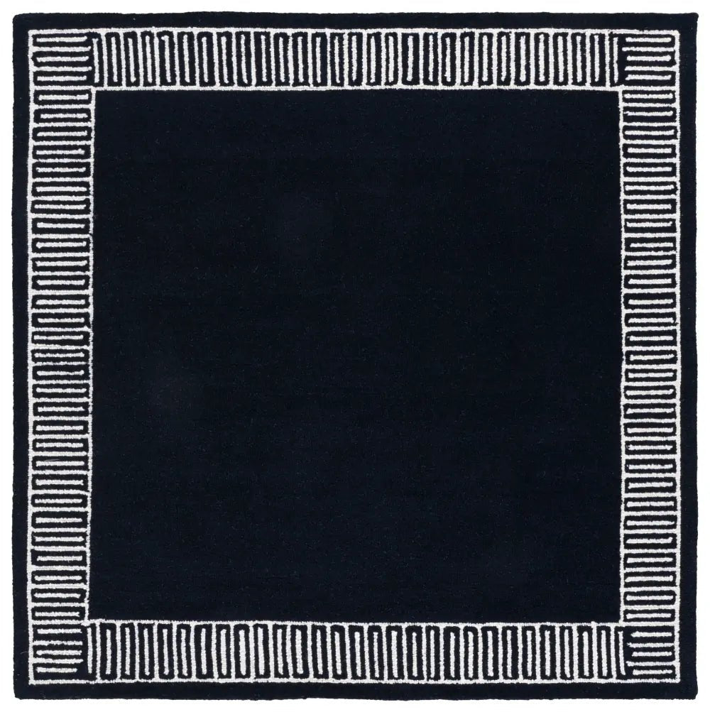 Safavieh Metro 6'-0" x 6'-0" Rug in Navy / Ivory