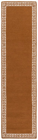 Safavieh Metro 2'-3" x 9'-0" Rug in Rust / Ivory
