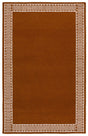 Safavieh Metro 6'-0" x 9'-0" Rug in Rust / Ivory