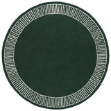 Safavieh Metro 6'-0" x 6'-0" Rug in Green / Ivory