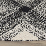 Safavieh Metro 6'-0" x 6'-0" Rug in Charcoal / Ivory