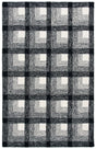 Safavieh Metro 4'-0" x 6'-0" Rug in Charcoal / Ivory