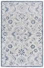 Safavieh Metro 4'-0" x 6'-0" Rug in Ivory / Grey