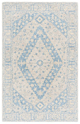 Safavieh Metro 4'-0" x 6'-0" Rug in Blue / Ivory