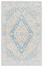 Safavieh Metro 4'-0" x 6'-0" Rug in Blue / Ivory