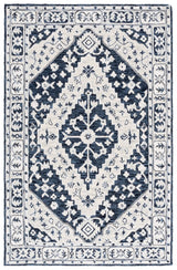 Safavieh Metro 4'-0" x 6'-0" Rug in Navy / Ivory